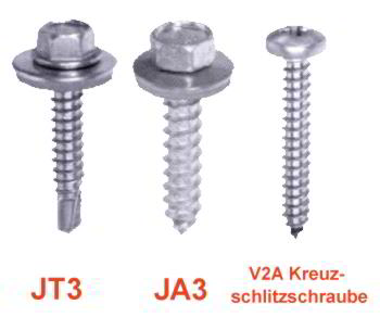 Schrauben und Befestigungen
