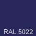 RAL 5022 Farbton