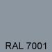RAL 7001 Farbton