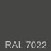 RAL 7022 Farbton