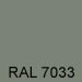 RAL 7033 Farbton