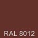 RAL 8012 Farbton